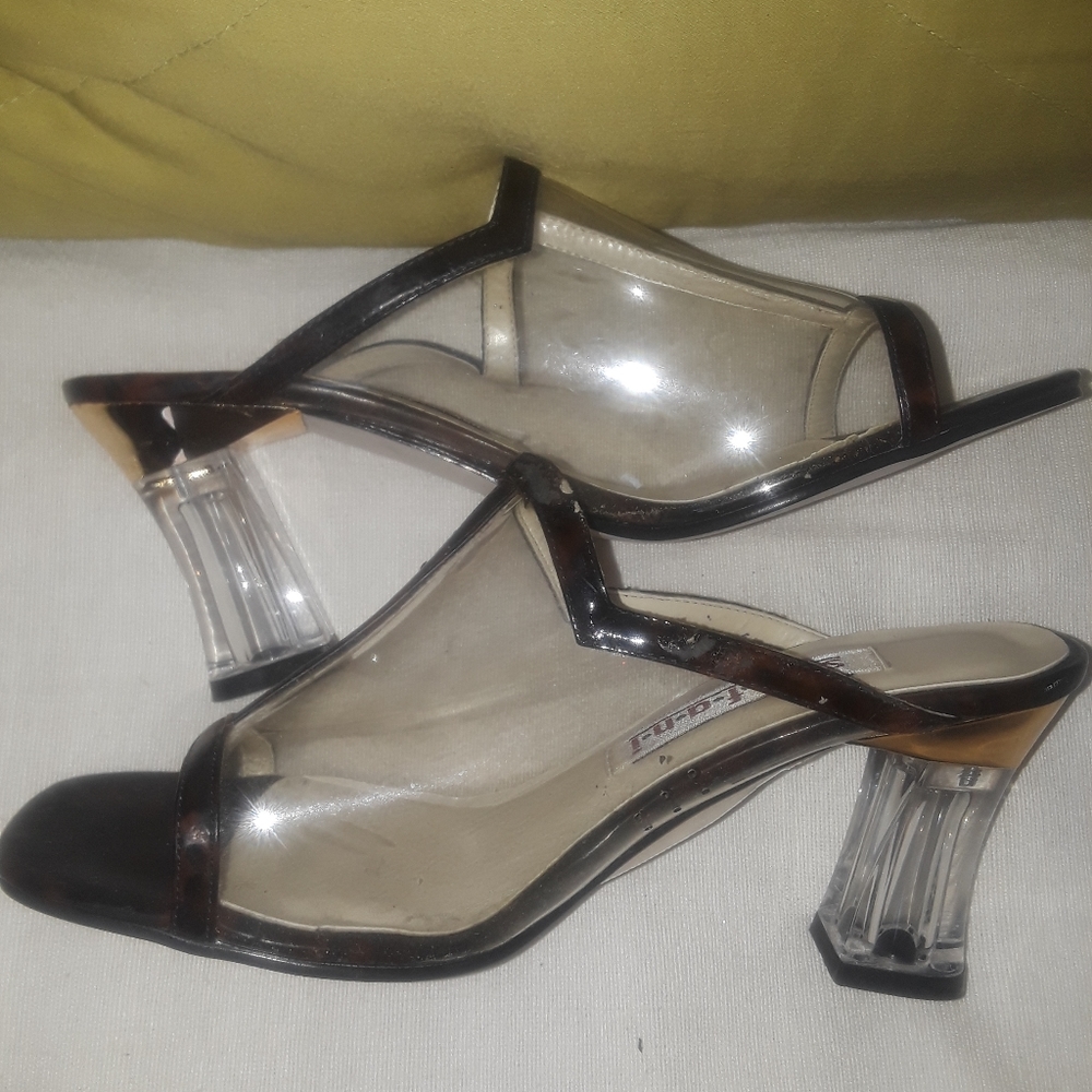 Clear Stefani Shoes